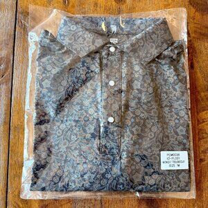 Iron Oak - The "Midnight Troubadour" Pearl snap